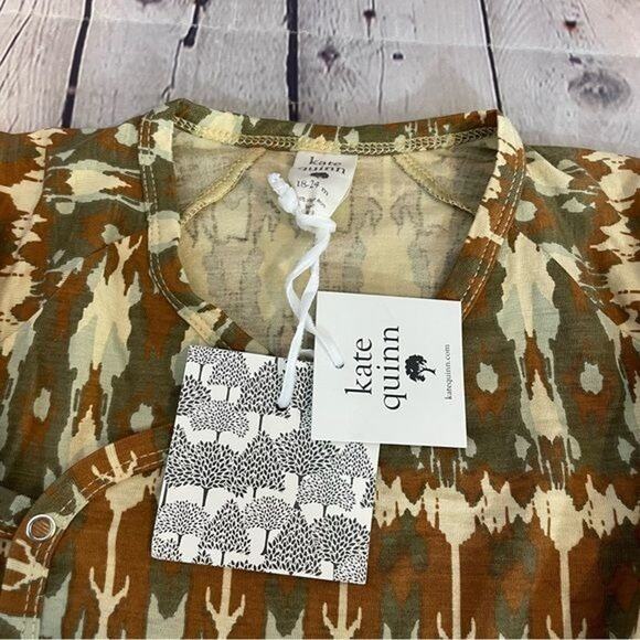 Kate Quinn Kimono Style Bamboo Bodysuit - Picture 2 of 5